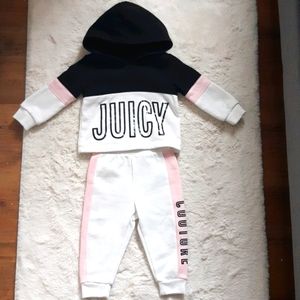 Juicy Couture baby sweatsuit set 12 mths